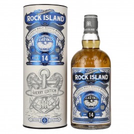 Douglas Laing ROCK ISLAND 14 Years Old Sherry Edition 46,8% Vol. 0,7l dovanų dėžutėje