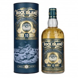 Douglas Laing ROCK ISLAND 10 Years Old Blended Malt 46% Vol. 0,7l dovanų dėžutėje
