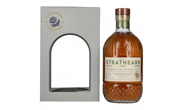 Douglas Laing STRATHEARN Triple Cask Highland Single Malt Scotch Whisky 50% Vol. 0,7l dovanų dėžutėje