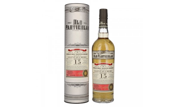 Douglas Laing OLD PARTICULAR Glentauchers 15 Years Old Single Cask Malt 2007 48,4% Vol. 0,7l dovanų dėžutėje