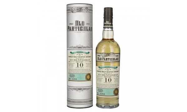 Douglas Laing OLD PARTICULAR Auchentoshan 10 Years Old Single Malt Whisky 2013 48,4% Vol. 0,7l dovanų dėžutėje