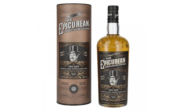Douglas Laing THE EPICUREAN Three Wood Lowland Blended Malt 54,1% Vol. 0,7l dovanų dėžutėje