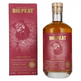Douglas Laing BIG PEAT Pedro Ximénez Sherry Cask Finish Féis Ìle 2026 52,6% Vol. 0,7l dovanų dėžutėje