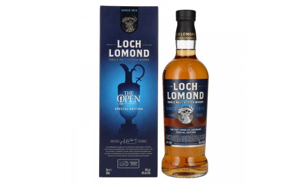 Loch Lomond THE OPEN 150th St. Andrews Special Edition 2022 46% Vol. 0,7l dovanų dėžutėje