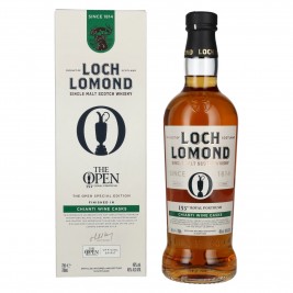 Loch Lomond THE OPEN SPECIAL EDITION Chianti Wine Casks Single Malt 2025 46% Vol. 0,7l dovanų dėžutėje
