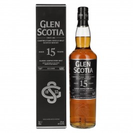 Glen Scotia 15 Years Old Single Malt Scotch Whisky 46% Vol. 0,7l dovanų dėžutėje
