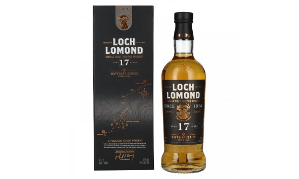 Loch Lomond 17 Years Old Waypoint Series CONIC HILL Single Malt Scotch Whisky 47,4% Vol. 0,7l dovanų dėžutėje