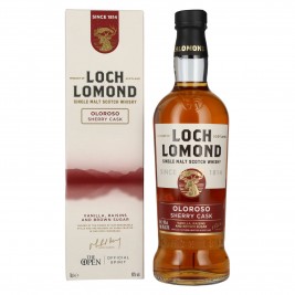Loch Lomond THE ORIGINAL Oloroso Sherry Cask Single Malt 40% Vol. 0,7l dovanų dėžutėje