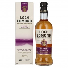 Loch Lomond THE ORIGINAL Peated Rioja Cask Single Malt 40% Vol. 0,7l dovanų dėžutėje