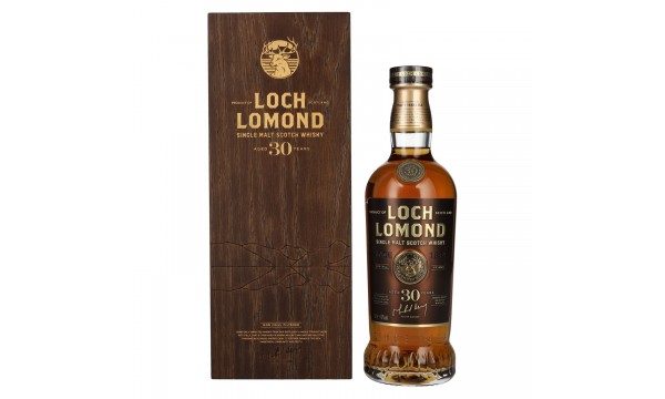 Loch Lomond 30 Years Old Single Malt Scotch Whisky 47% Vol. 0,7l medinėje dėžutėje