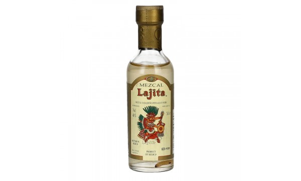 Lajita Mezcal Oaxaqueño with Agave Worm 40% Vol. 0,05l