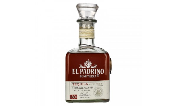 El Padrino Tequila EXTRA AÑEJO 100% Puro de Agave 40% Vol. 0,7l