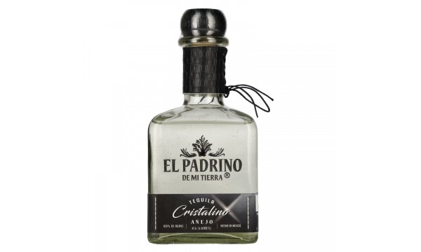 El Padrino Tequila CRISTALINO AÑEJO 100% Puro de Agave 40% Vol. 0,7l