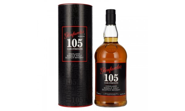 Glenfarclas 105 CASK STRENGTH Highland Single Malt 60% Vol. 1l dovanų dėžutėje