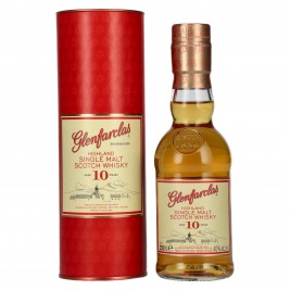 Glenfarclas 10 Years Old Highland Single Malt Scotch Whisky 40% Vol. 0,2l dovanų dėžutėje