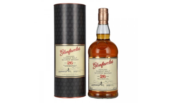 Glenfarclas 26 Years Old Oloroso Sherry Casks Highland Single Malt 47,3% Vol. 0,7l dovanų dėžutėje