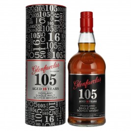 Glenfarclas 105 16 Years Old CASK STRENGTH Highland Single Malt 60% Vol. 0,7l dovanų dėžutėje