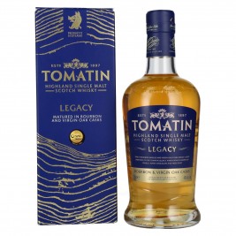 Tomatin Legacy Highland Single Malt Scotch Whisky 43% Vol. 0,7l dovanų dėžutėje