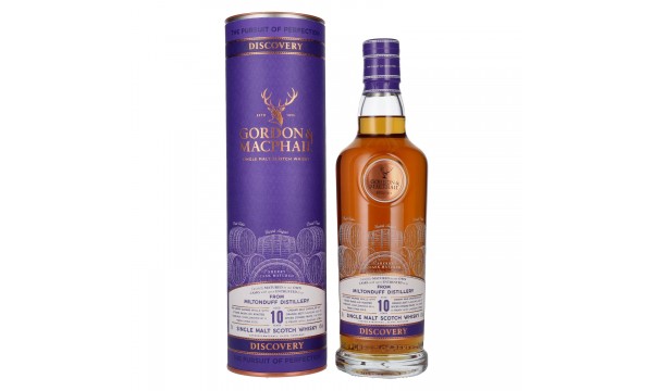 Gordon & MacPhail MILTONDUFF 10 Years Old Discovery 43% Vol. 0,7l dovanų dėžutėje