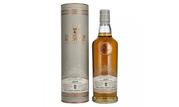 Gordon & MacPhail LEDAIG 12 Years Old DISCOVERY Single Malt Scotch Whisky 43% Vol. 0,7l dovanų dėžutėje
