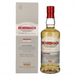 Benromach PEAT SMOKE Speyside Single Malt 2012 46% Vol. 0,7l dovanų dėžutėje