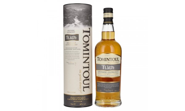 Tomintoul Tlàth Single Malt Scotch Whisky 40% Vol. 0,7l dovanų dėžutėje Tomintoul Tlàth Single Malt Scotch Whisky 40% Vol. 0,7l dovanų dėžutėje
