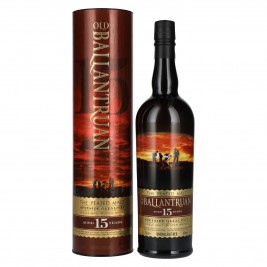 Old Ballantruan 15 Years Old The Peated Malt Single Malt Scotch Whisky 50% Vol. 0,7l dovanų dėžutėje