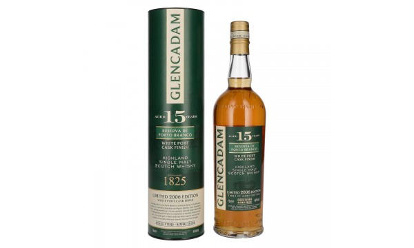 Glencadam 15 Years Old White Port Cask Finish Limited Edition 2006 46% Vol. 0,7l dovanų dėžutėje