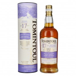 Tomintoul 17 Years Old PX SHERRY CASK Finish 2005 46% Vol. 0,7l dovanų dėžutėje
