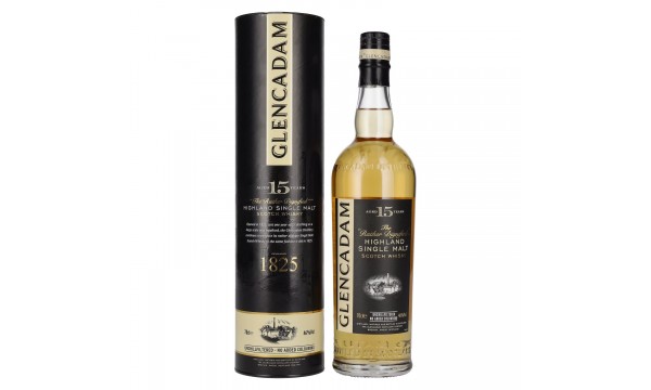 Glencadam 15 Years Old Highland Single Malt Scotch Whisky 46% Vol. 0,7l dovanų dėžutėje