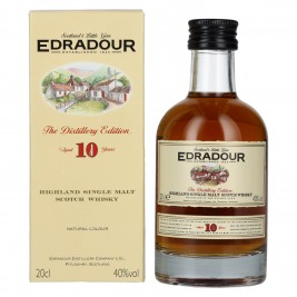 Edradour 10 Years Old 40% Vol. 0,2l dovanų dėžutėje