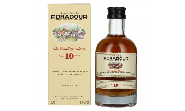 Edradour 10 Years Old 40% Vol. 0,2l dovanų dėžutėje