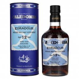 Edradour CALEDONIA 12 Years Old Highland Single Malt 46% Vol. 0,7l dovanų dėžutėje