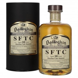 Edradour Ballechin SFTC 10 Years Old Bourbon Cask Matured 2011 57,4% Vol. 0,5l dovanų dėžutėje