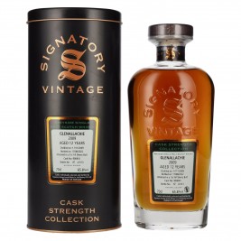 Signatory Vintage GLENALLACHIE 12 Years Old Cask Strength 2009 65,8% Vol. 0,7l metalinėje dėžutėje