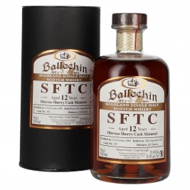 Edradour Ballechin SFTC 12 Years Old Oloroso Sherry Cask Matured 2009 55,4% Vol. 0,5l dovanų dėžutėje
