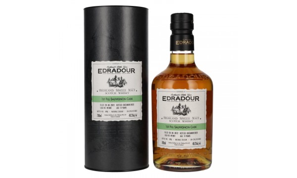 Edradour 11 Years Old ST. MICHAEL-EPPAN Sauvignon Cask #1001 2012 48,2% Vol. 0,7l dovanų dėžutėje Edradour 11 Years Old ST. MICHAEL-EPPAN Sauvignon Cask #1001 2012 48,2% Vol. 0,7l dovanų dėžutėje