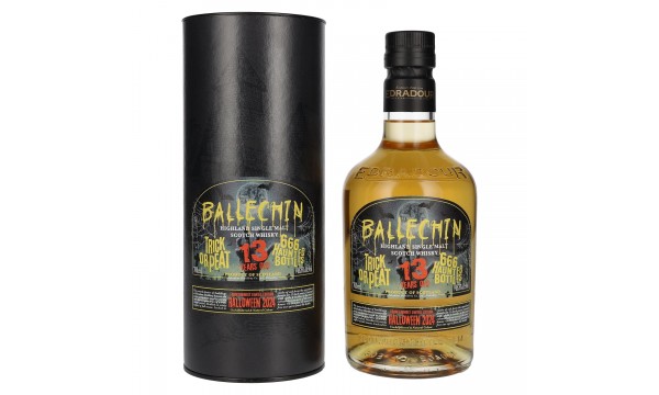 Edradour Ballechin 13 Years Old Trick Or Peat Halloween Limited Edition 2024 46,6% Vol. 0,7l dovanų dėžutėje Edradour Ballechin 13 Years Old Trick Or Peat Halloween Limited Edition 2024 46,6% Vol. 0,7l dovanų dėžutėje
