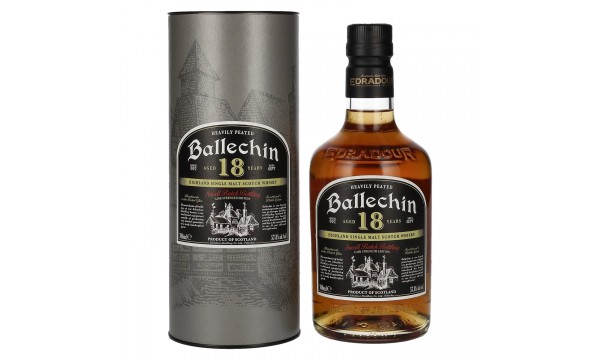 Edradour Ballechin 18 Years Old Cask Strength Batch #2 57,8% Vol. 0,7l dovanų dėžutėje