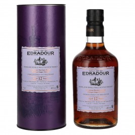 Edradour 12 Years Old SINGER-FISCHER St. Laurent Barrique Finish #1 46% Vol. 0,7l dovanų dėžutėje