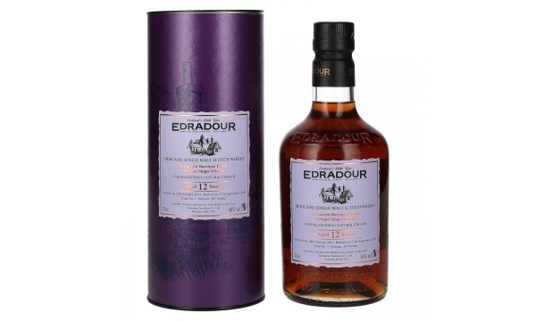 Edradour 12 Years Old SINGER-FISCHER St. Laurent Barrique Finish #1 46% Vol. 0,7l dovanų dėžutėje Edradour 12 Years Old SINGER-FISCHER St. Laurent Barrique Finish #1 46% Vol. 0,7l dovanų dėžutėje