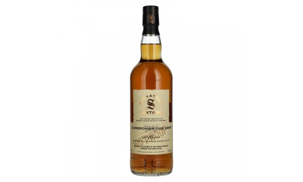 Signatory Vintage 100 Proof Edition CAMERONBRIDGE 16 Years Old Single Grain #3 2009 57,1% Vol. 0,7l