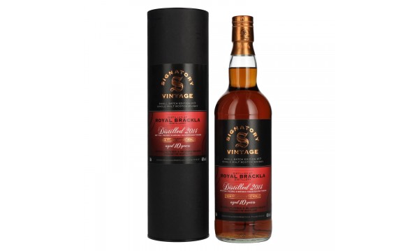 Signatory Vintage Small Batch Edition ROYAL BRACKLA 10 Years Old Single Malt #17 2014 48,2% Vol. 0,7l dovanų dėžutėje