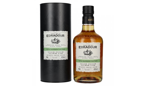 Edradour 10 Years Old ST. MICHAEL-EPPAN Sauvignon Cask #704 2014 48,2% Vol. 0,7l dovanų dėžutėje Edradour 10 Years Old ST. MICHAEL-EPPAN Sauvignon Cask #704 2014 48,2% Vol. 0,7l dovanų dėžutėje