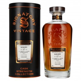 Signatory Vintage GLEN SPEY 17 Years Old 1st Fill Oloroso Cask Strength #3 2007 57,3% Vol. 0,7l metalininėje dėžutėje