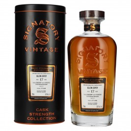 Signatory Vintage GLEN SPEY 17 Years Old 1st Fill Oloroso Cask Strength #5 2007 58,1% Vol. 0,7l metalinėje dėžutėje