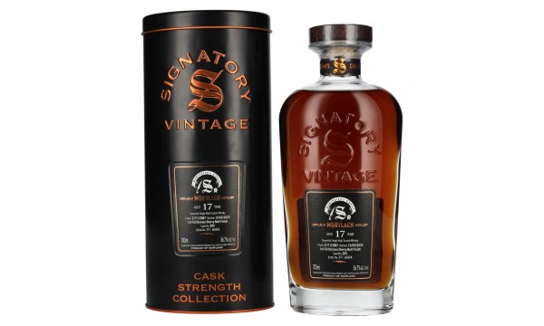 Signatory Vintage SYMINGTON'S CHOICE 17 Years Old MORTLACH Oloroso Sherry Butt #203 2007 56,7% Vol. 0,7l dėžutėje