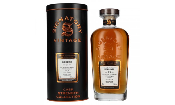 Signatory Vintage INCHGOWER 13 Years Old 1st Fill Marsala Cask Strength #105 2011 59,7% Vol. 0,7l dėžutėje