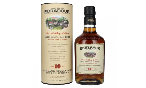 Edradour 10 Years Old 200 Years Distillery Edition 46% Vol. 0,7l dovanų dėžutėje Edradour 10 Years Old 200 Years Distillery Edition 46% Vol. 0,7l dovanų dėžutėje