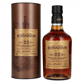 Edradour 22 Years Old 200th Anniversary Amarone Cask Highland Single Malt Whisky 50,8% Vol. 0,7l dovanų dėžutėje